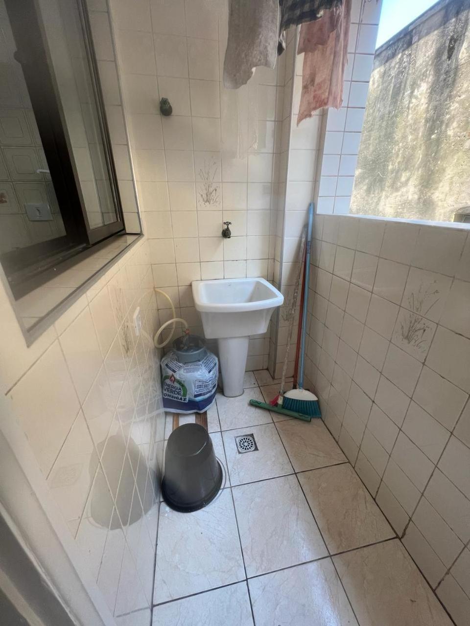 פראייה גראנדה Guilhermina Pe Na Areia Vista Mar מראה חיצוני תמונה